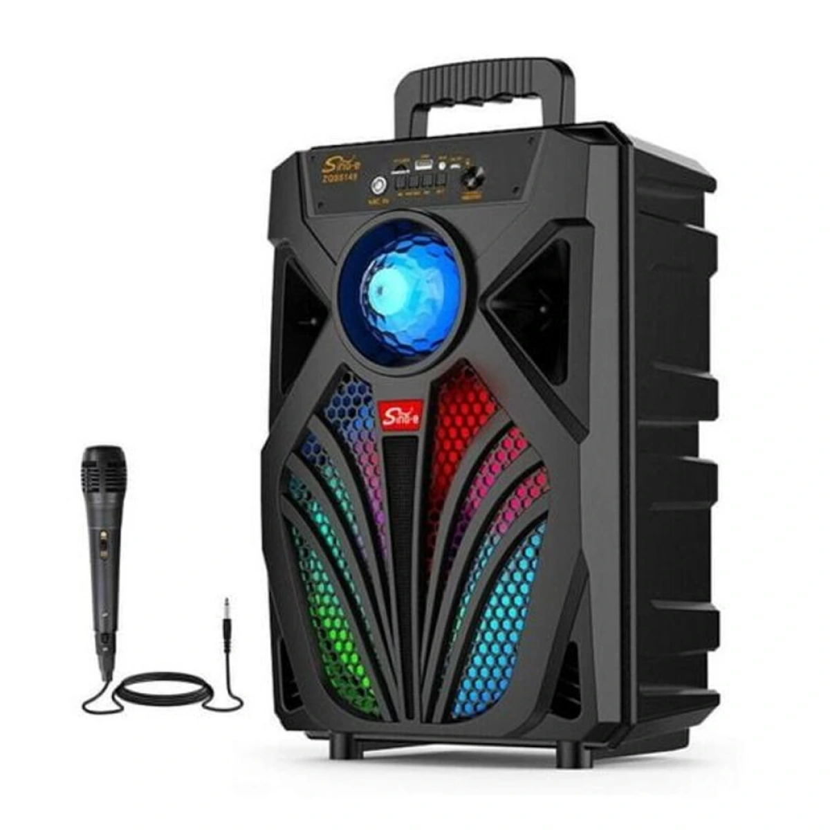 MARTIN TOYS ΗΧΕΙΟ KARAOKE  ΜΕ LED ΦΩΤΑ ΜΙΚΡΟΦΩΝΟ  ZQS8149