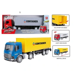 MARTIN TOYS ΦΡΙΞΙΟΝ CONTAINER 1:18 ΜΕ ΦΩΤΑ & ΗΧΟΥΣ RJ3363