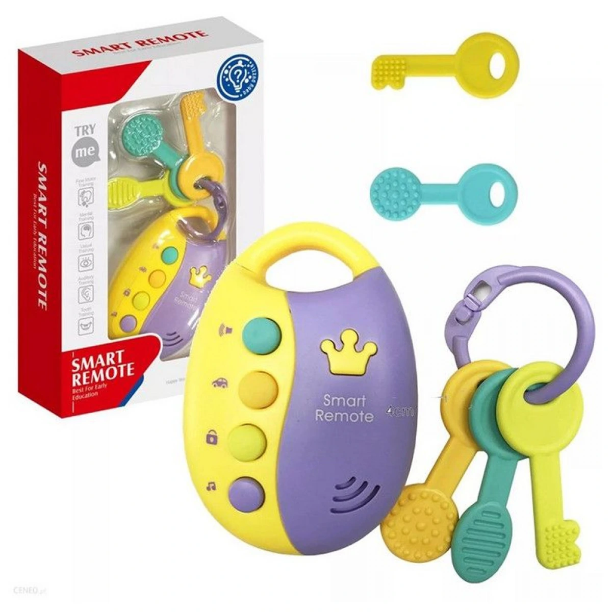 MARTIN TOYS BEBE ΚΛΕΙΔΙΑ ΔΟΝΤΙΩΝ ΜΕ ΗΧΟΥΣ HE8026