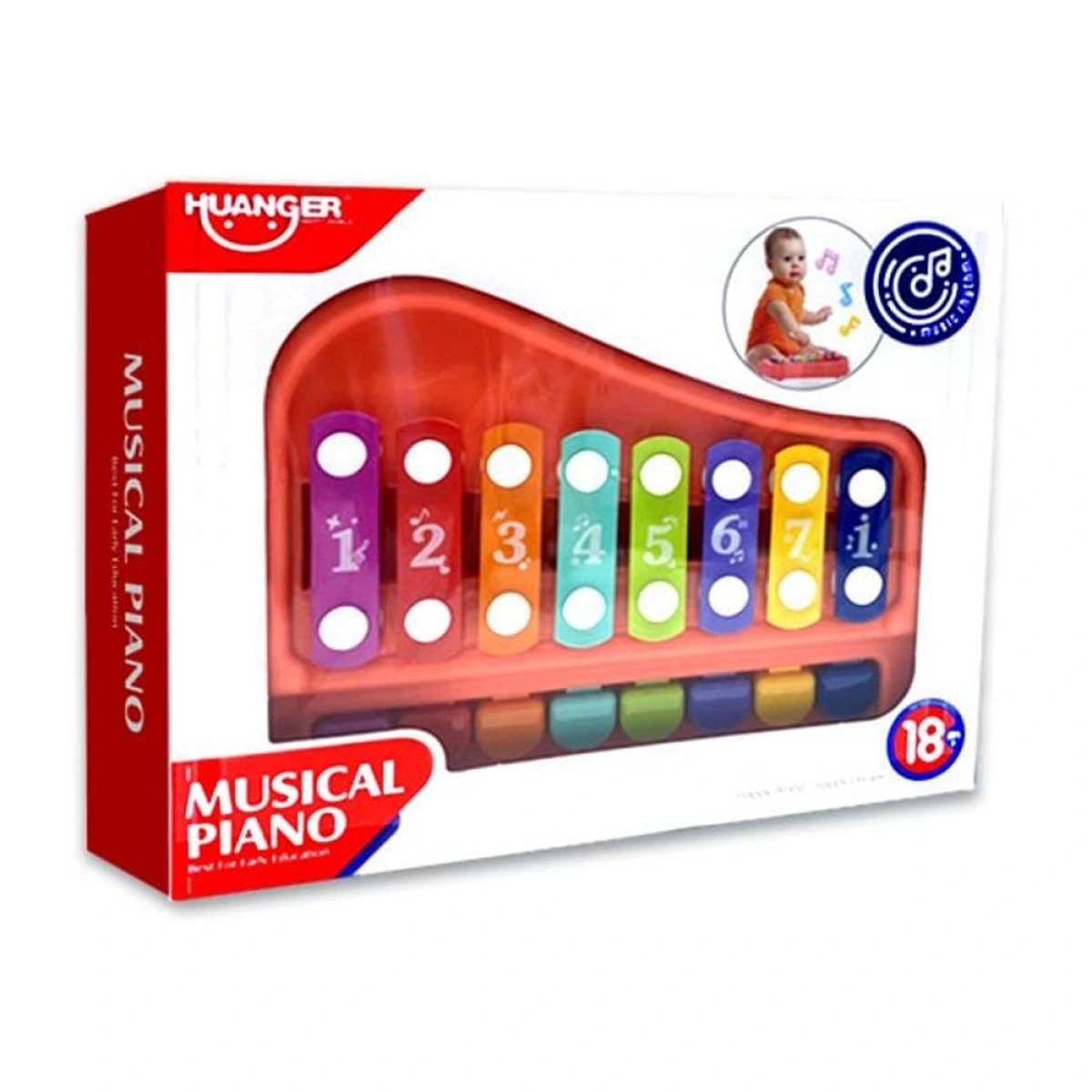 MARTIN TOYS BABY XYLOPHONE/METALLOPHONE HE8002