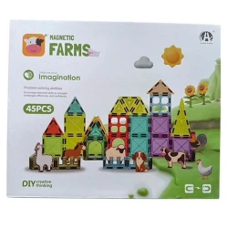MARTIN TOYS MARTIN TOYS ΜΑΓΝΗΤΙΚΟ PUZZLE ΦΑΡΜΑ 45ΤΕΜ. CH1502