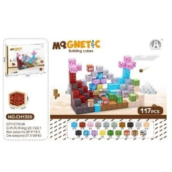MARTIN TOYS MARTIN TOYS ΜΑΓΝΗΤΙΚΟ PUZZLE ΚΥΒΟΙ 117 ΤΕΜ. CH1355-1