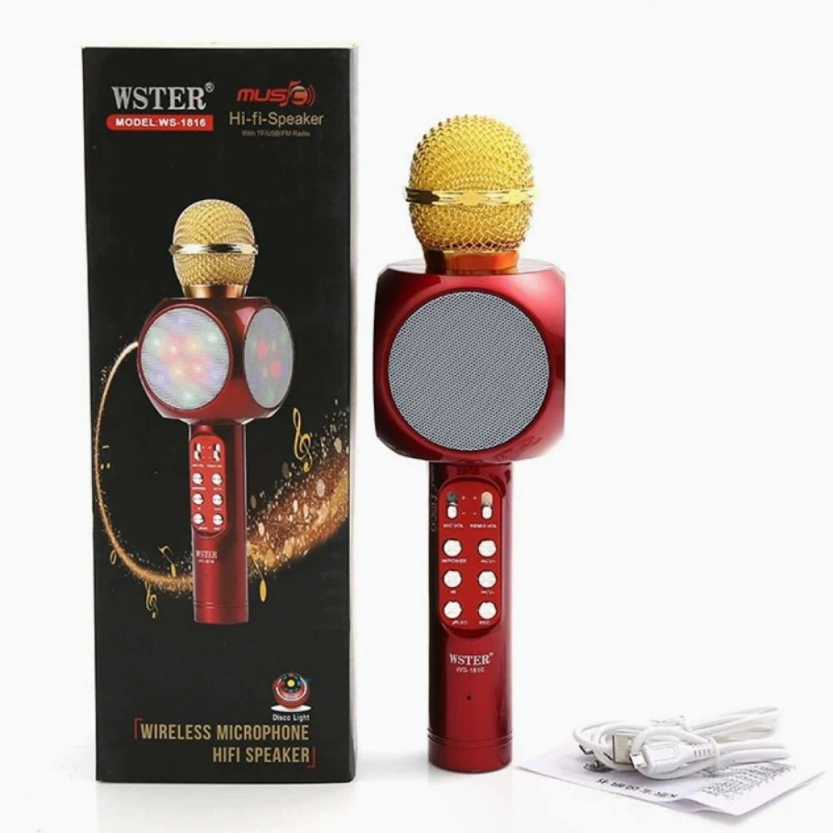 MARTIN TOYS ΜΙΚΡΟΦΩΝΟ KARAOKE WIRELESS KAI WIFI WS-1816