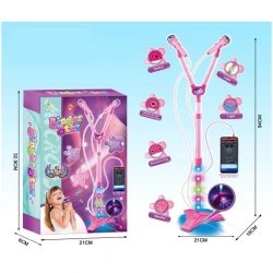 MARTIN TOYS ΜΙΚΡΟΦΩΝΟ ΜΕΓΑΛΟ ΜΕ ΦΩΤΑ & ΜΟΥΣΙΚΗ HD-8842