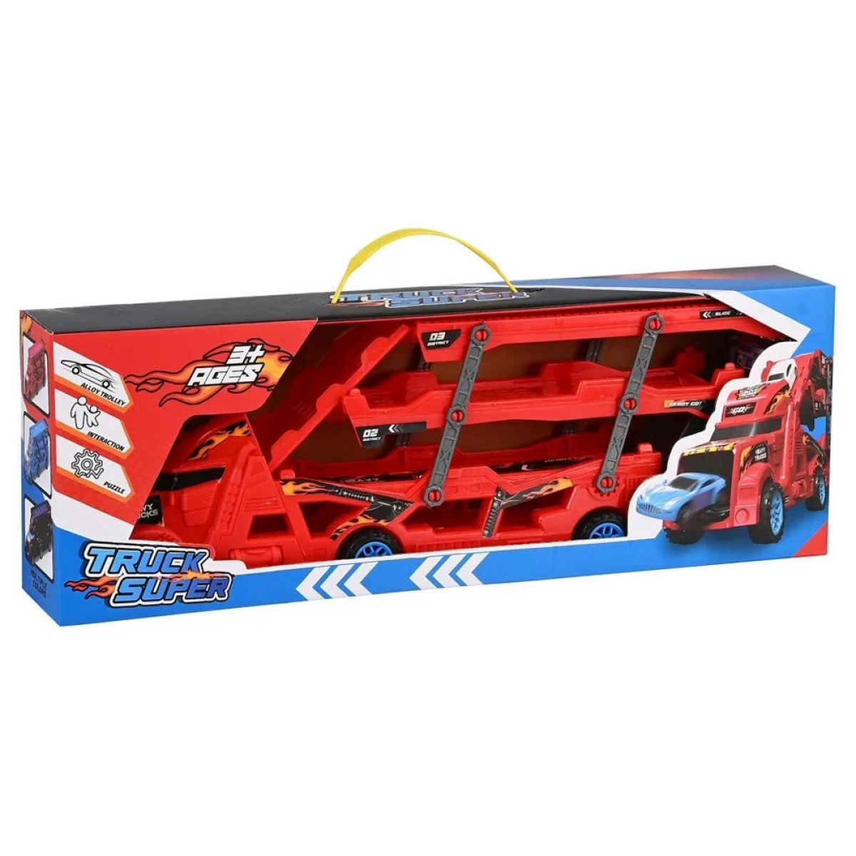MARTIN TOYS ΦΡΙΞΙΟΝ ΝΤΑΛΙΚΑ 52ΕΚ. ΜΕ 6 ΑΥΤΟΚΙΝΗΤΑΚΙΑ 999-4