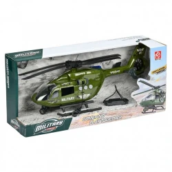 MARTIN TOYS MILITARY FRICTION HELICOPTER WITH LIGHTS-SOUNDS  RJ9807