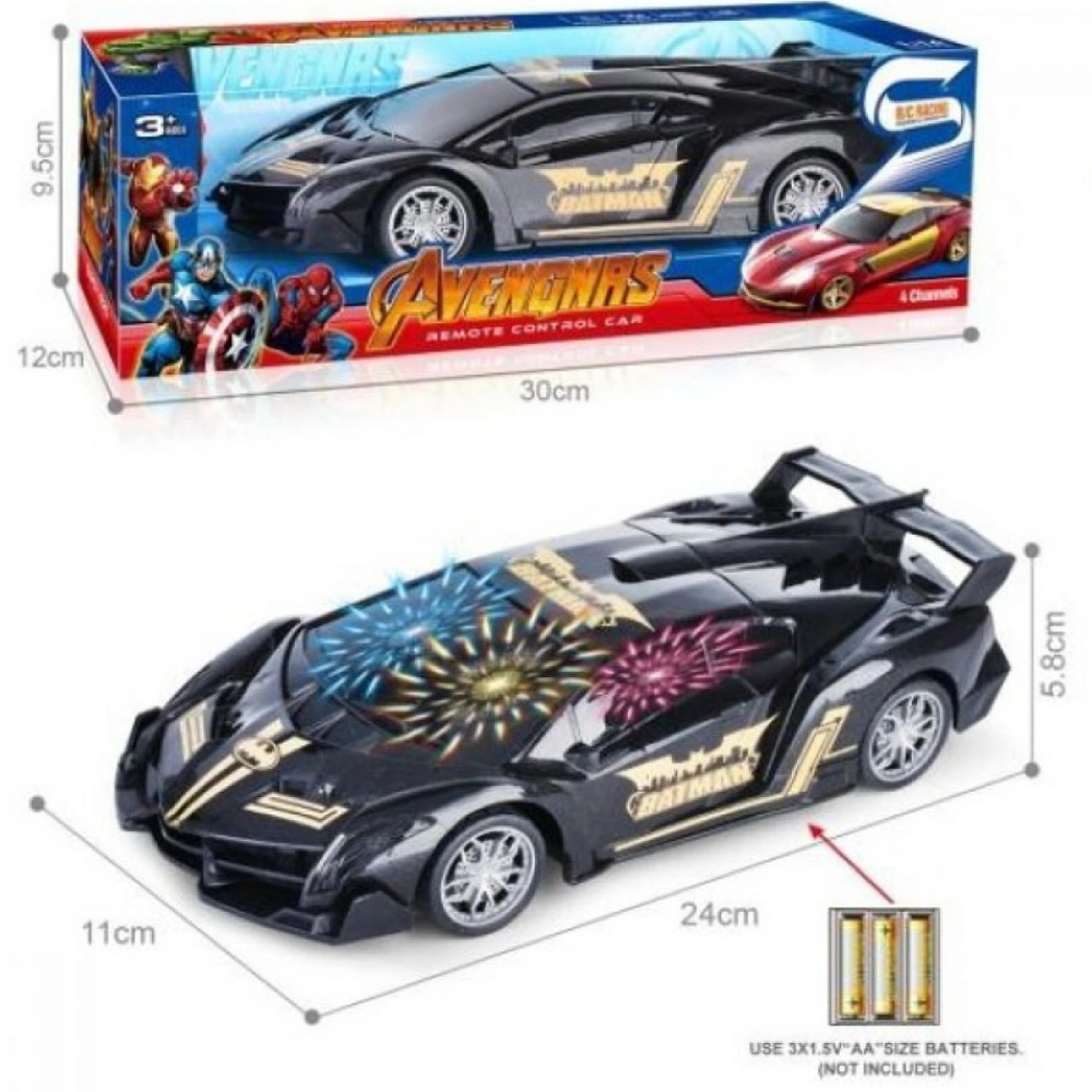 MARTIN TOYS ΑΥΤΟΚΙΝΗΤΟ ΤΗΛΕΚΑΤΕΥΘΗΝΟΜΕΝΟ ΜΕ ΦΩΤΑ TSQ997-1/5