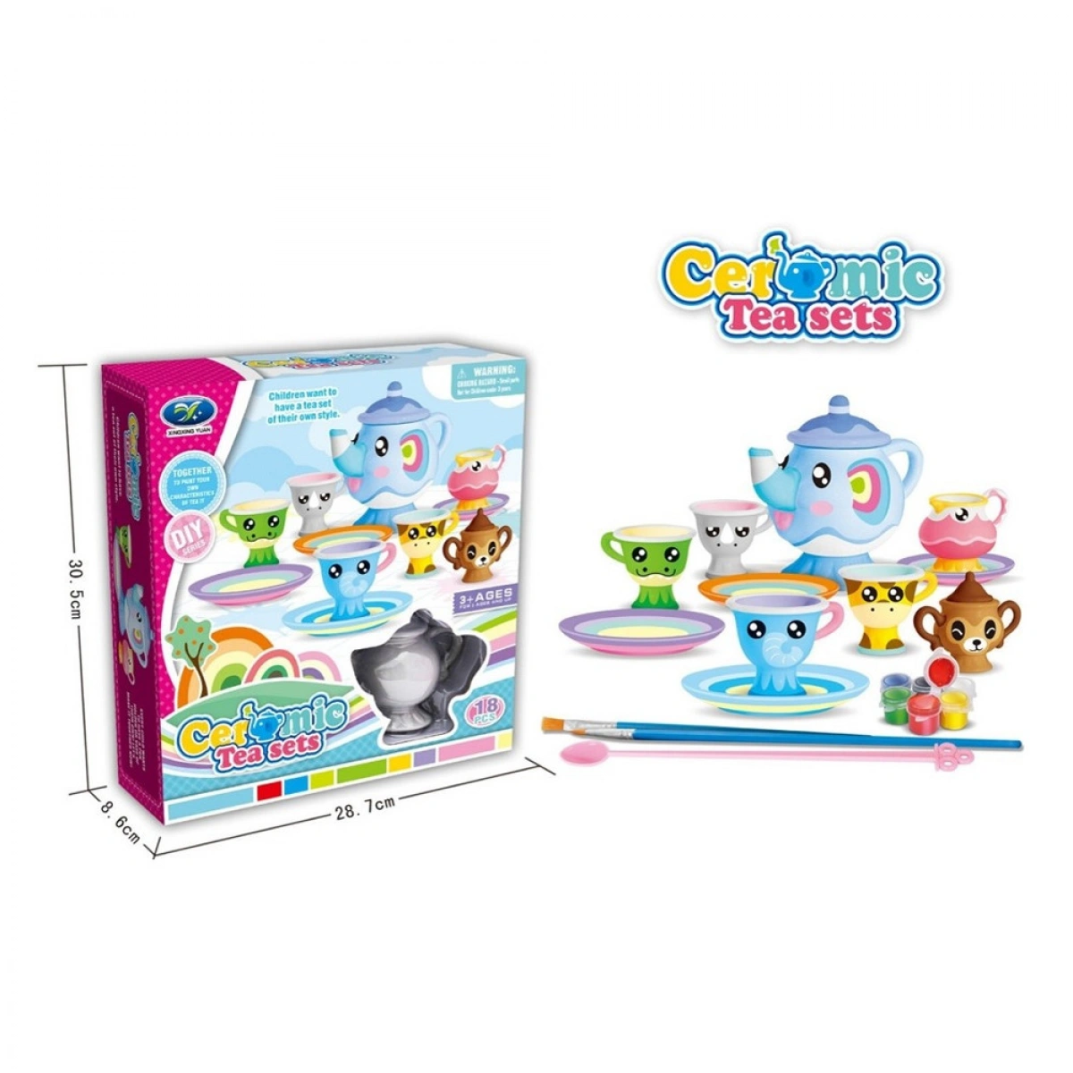 MARTIN TOYS ΣΕΤ ΚΕΡΑΜΙΚΑ ΖΩΓΡΑΦΙΚΗΣ 868-Ε38