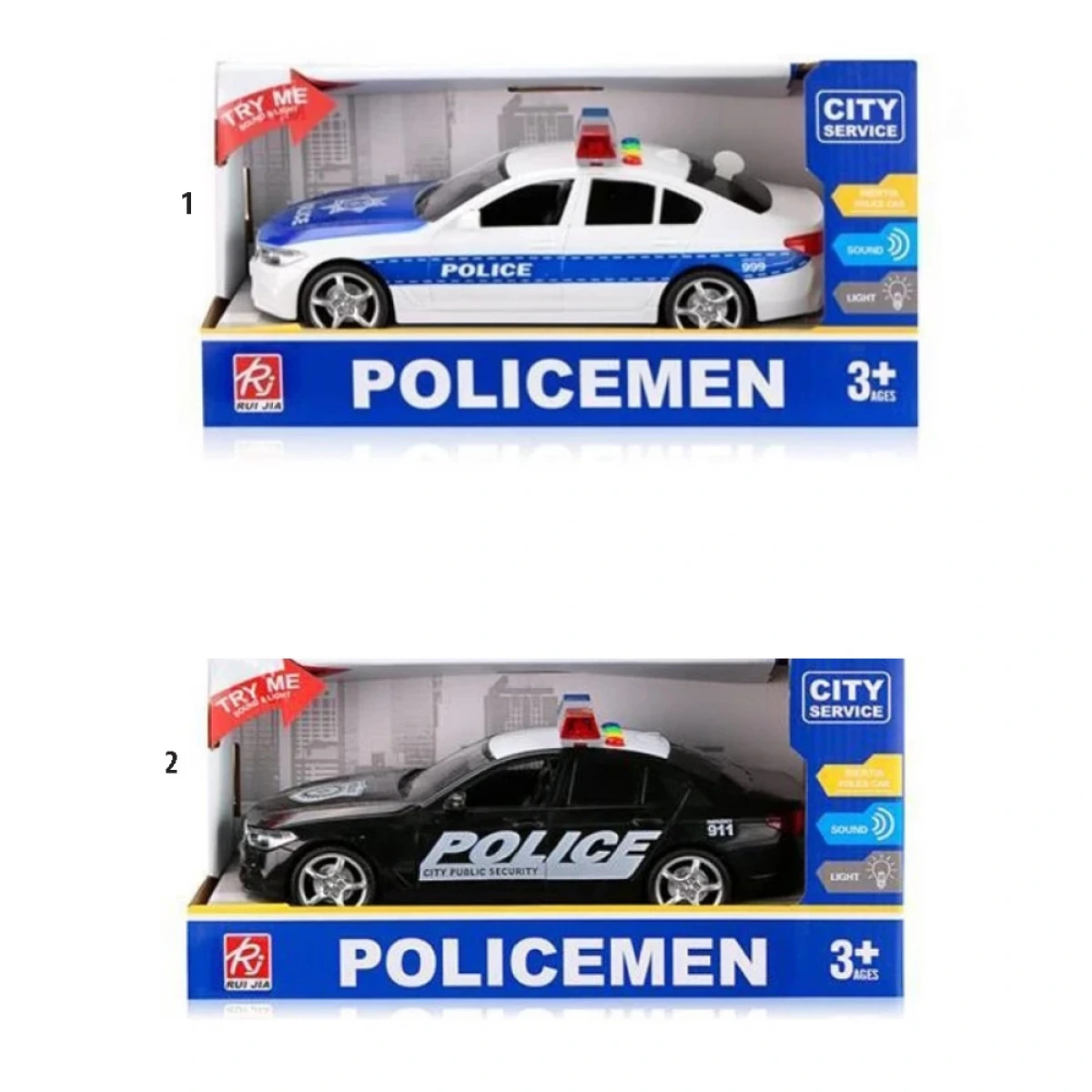 MARTIN TOYS ΦΡΙΞΙΟΝ POLICE 25CM ΜΕ ΦΩΤΑ ΚΑΙ ΗΧΟΥΣ RJ3370A