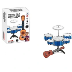 MARTIN TOYS ΣΕΤ DRUMS 5 ΤΕΜΑΧΙΩΝ ΜΕ ΚΙΘΑΡΑ 333-008B