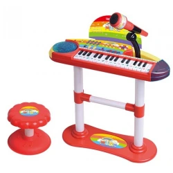 MARTIN TOYS ΑΡΜΟΝΙΟ ΜΕ ΦΩΤΑ, ΜΟΥΣΙΚΗ, ΣΚΑΜΠΟ & ΜΙΚΡΟΦΩΝΟ  22057