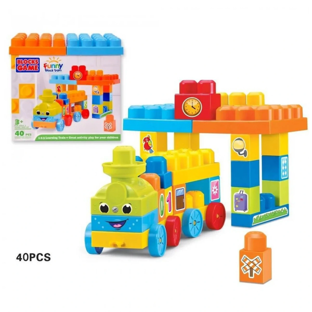 MARTIN TOYS BLOCKS ΜΕΓΑΛΑ 40 ΤΕΜΑΧΙΩΝ LB668-1