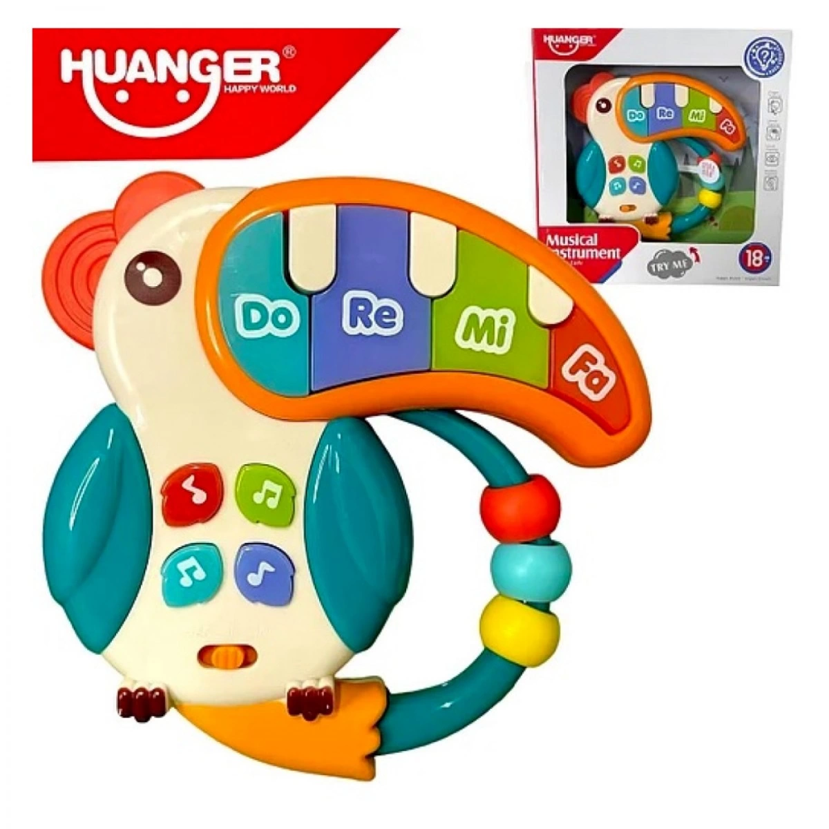 MARTIN TOYS BEBE ΠΙΑΝΑΚΙ ΤΟΥΚΑΝ ΗΧΟΥΣ ΚΑΙ ΜΟΥΣΙΚΗ HE0532