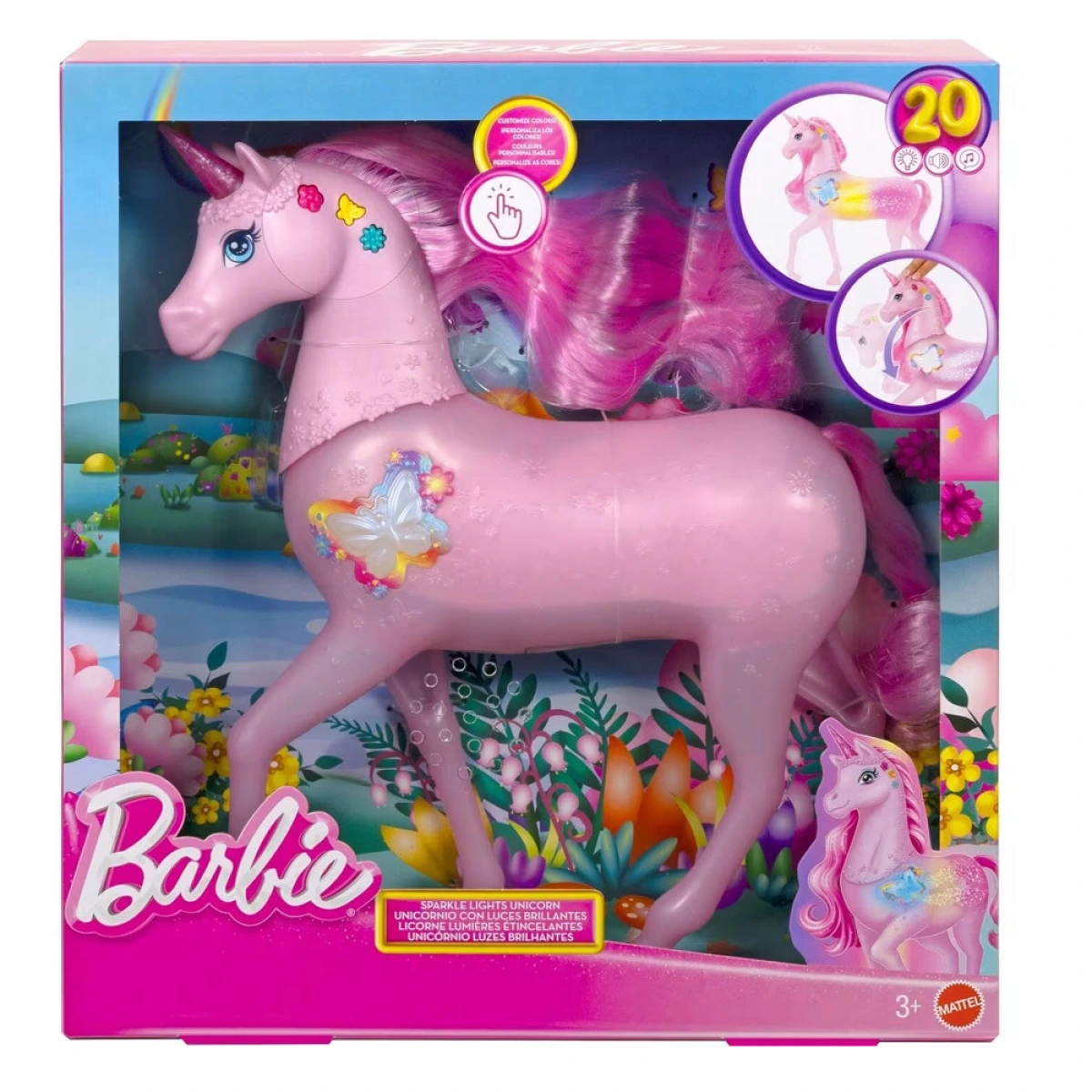 MATTEL BARBIE FANTASY FEAT UNICORN JCP78