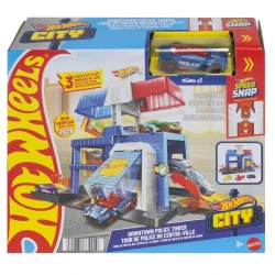 MATTEL HW ΠΙΣΤΕΣ CITY DOWNTOWN POLICE TOWER HDR24/JHL74