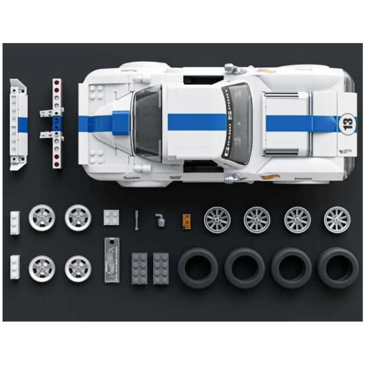 MATTEL HW BRICK SHOP ELITE SERIES - CORVETTE JGR31
