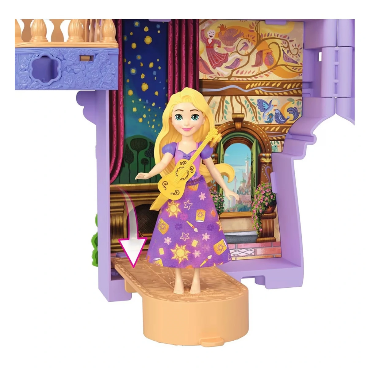 MATTEL DISNEY PRINCESS MINI ΠΑΛΑΤΙ RAPUNZEL JDP61