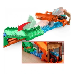 MATTEL MONSTER TRUCK ΠΙΣΤΑ ΕΞΟΝΤΩΣΗ ΚΡΟΚΟΔΕΙΛΟΥ JJN45