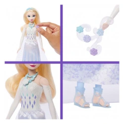 MATTEL FROZEN ELSA  ΜΕ ΚΟΣΜΗΜΑΤΟΘΗΚΗ JJY36