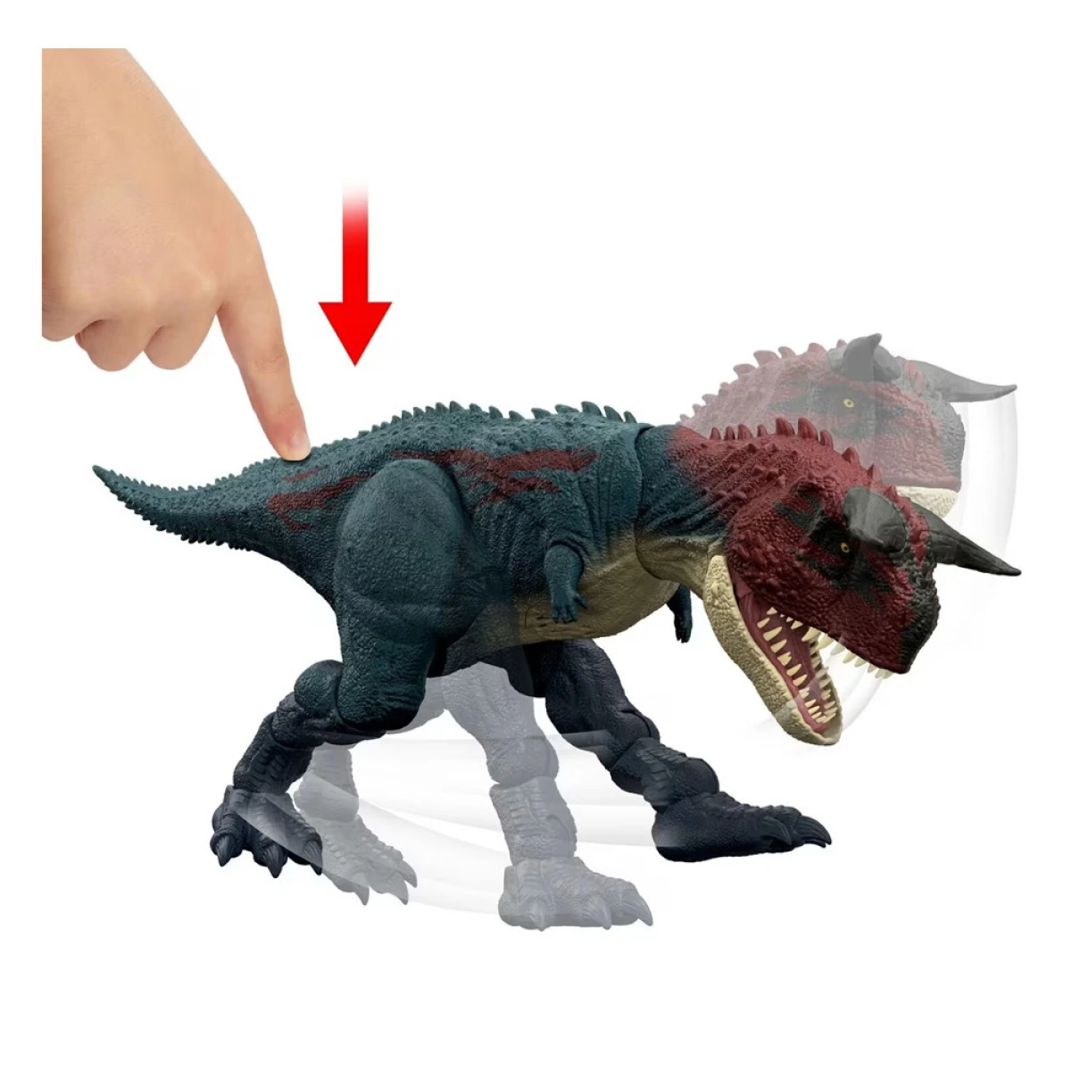 MATTEL JW ΚΑΡΝΟΤΑΥΡΟΣ ΠΟΥ ΕΠΙΤΙΘΕΤΑΙ JKG85