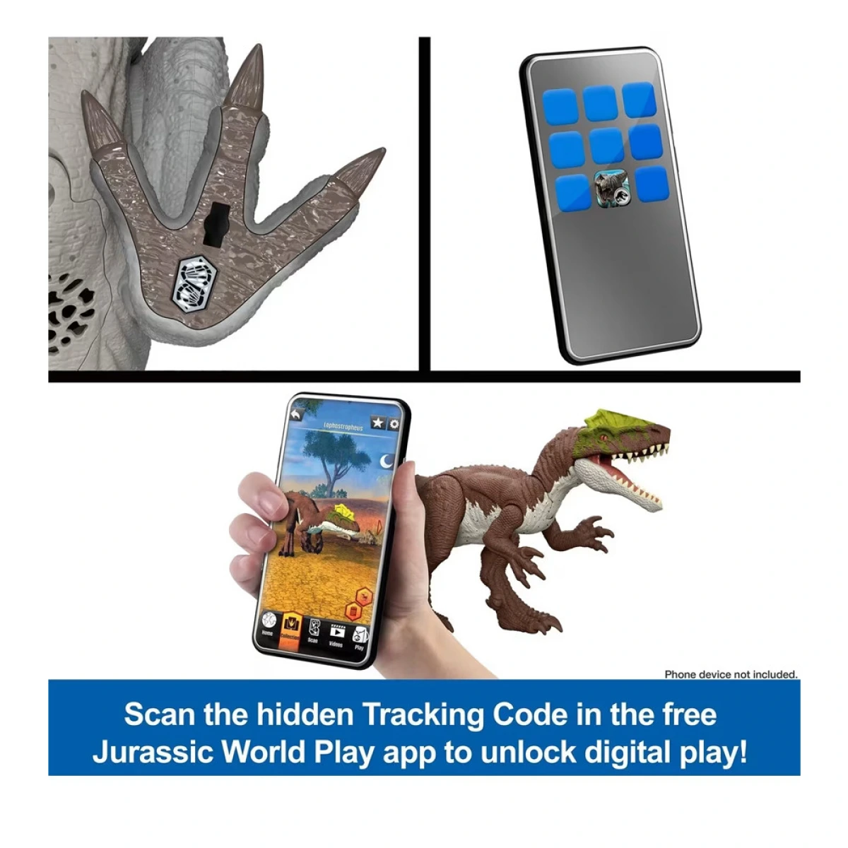 MATTEL JW ΚΑΡΝΟΤΑΥΡΟΣ ΠΟΥ ΕΠΙΤΙΘΕΤΑΙ JKG85