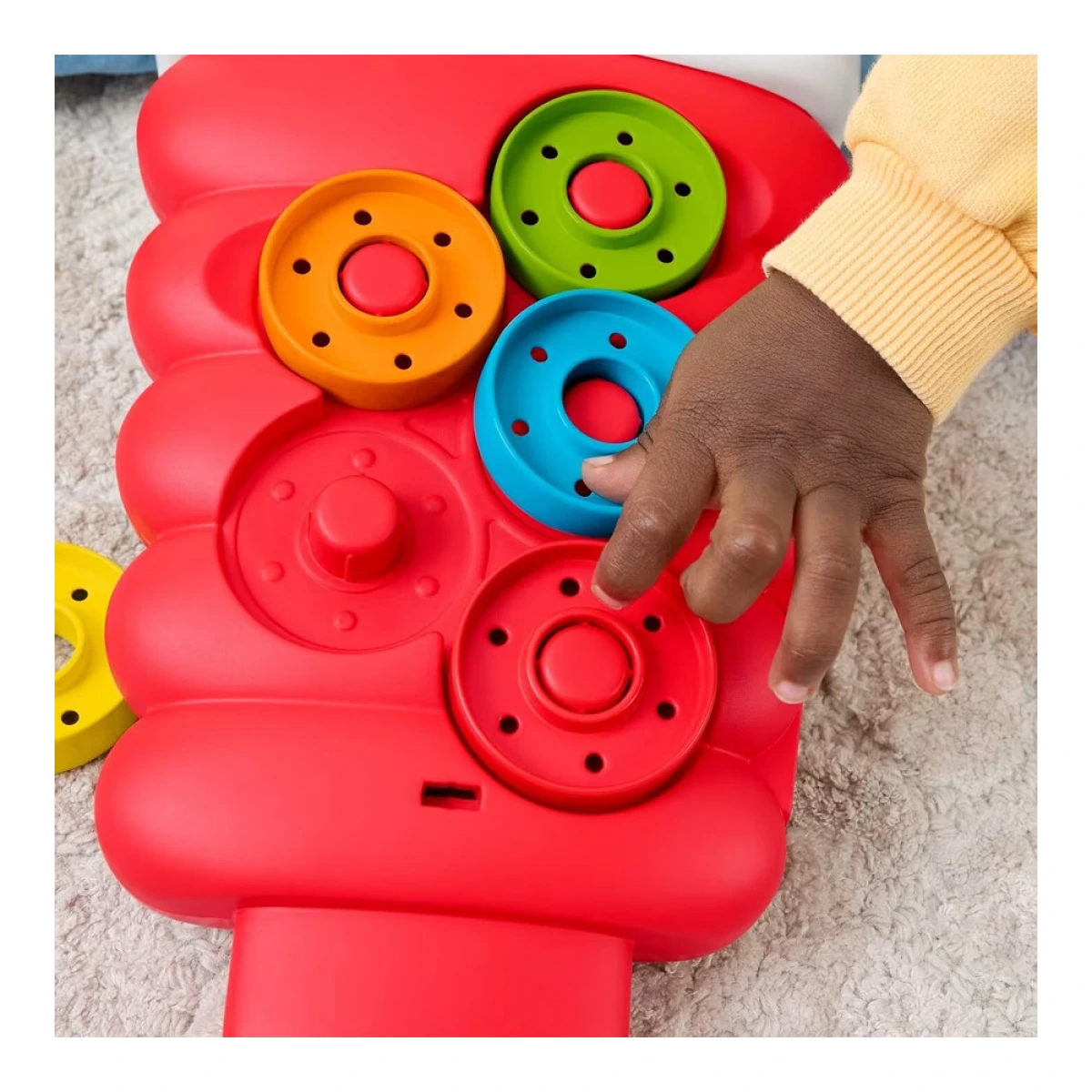 MATTEL FISHER PRICE ΚΛΑΣΙΚΗ ΠΥΡΑΜΙΔΑ ΠΑΙΧΝΙΔΙ ΜΕ ΚΡΙΚΟΥΣ JLB81