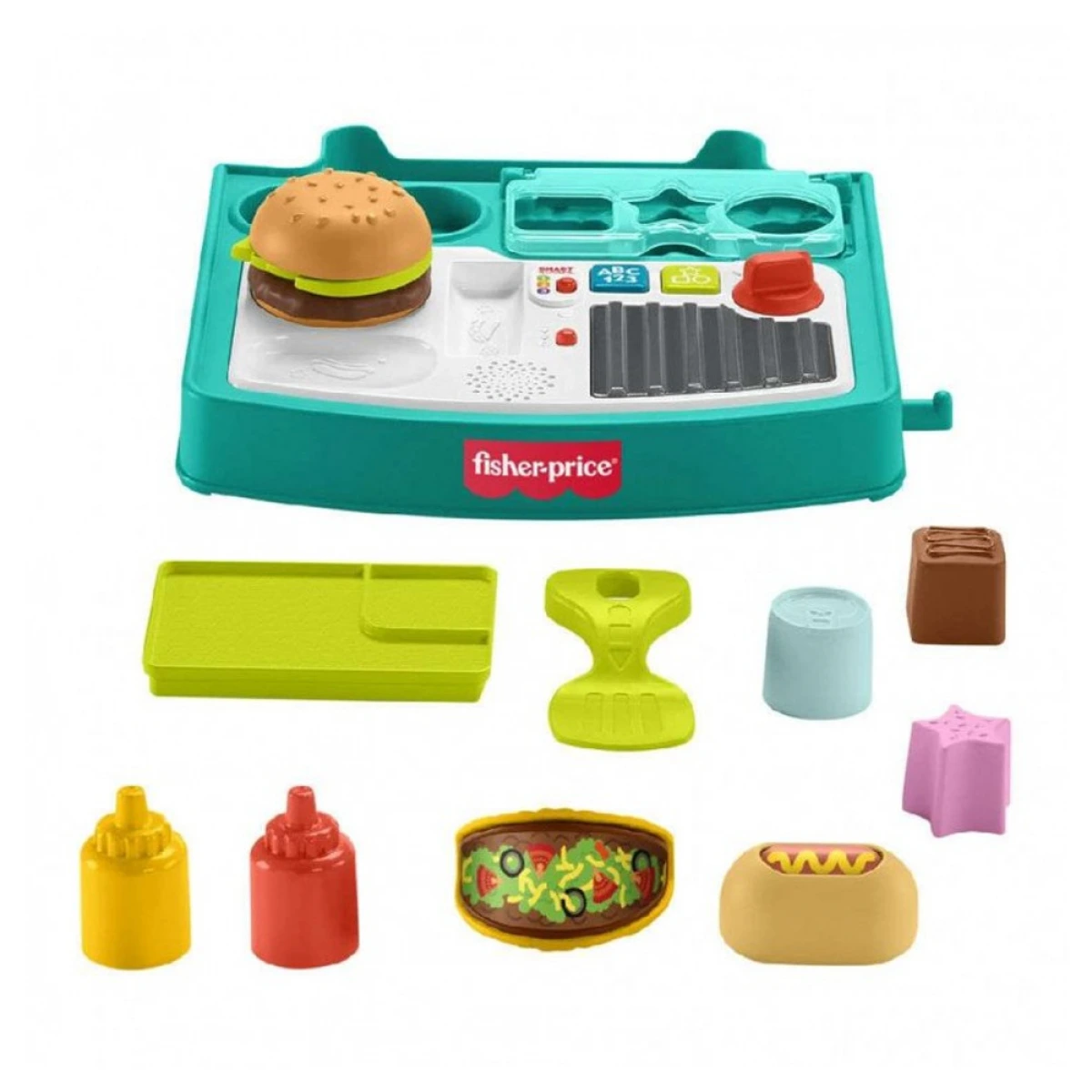 MATTEL FISHER PRICE ΕΚΠΑΙΔΕΥΤΙΚΟ ΚΑΡΟΤΣΑΚΙ-ΣΤΡΑΤΑ 4 ΣΕ 1 JLM95