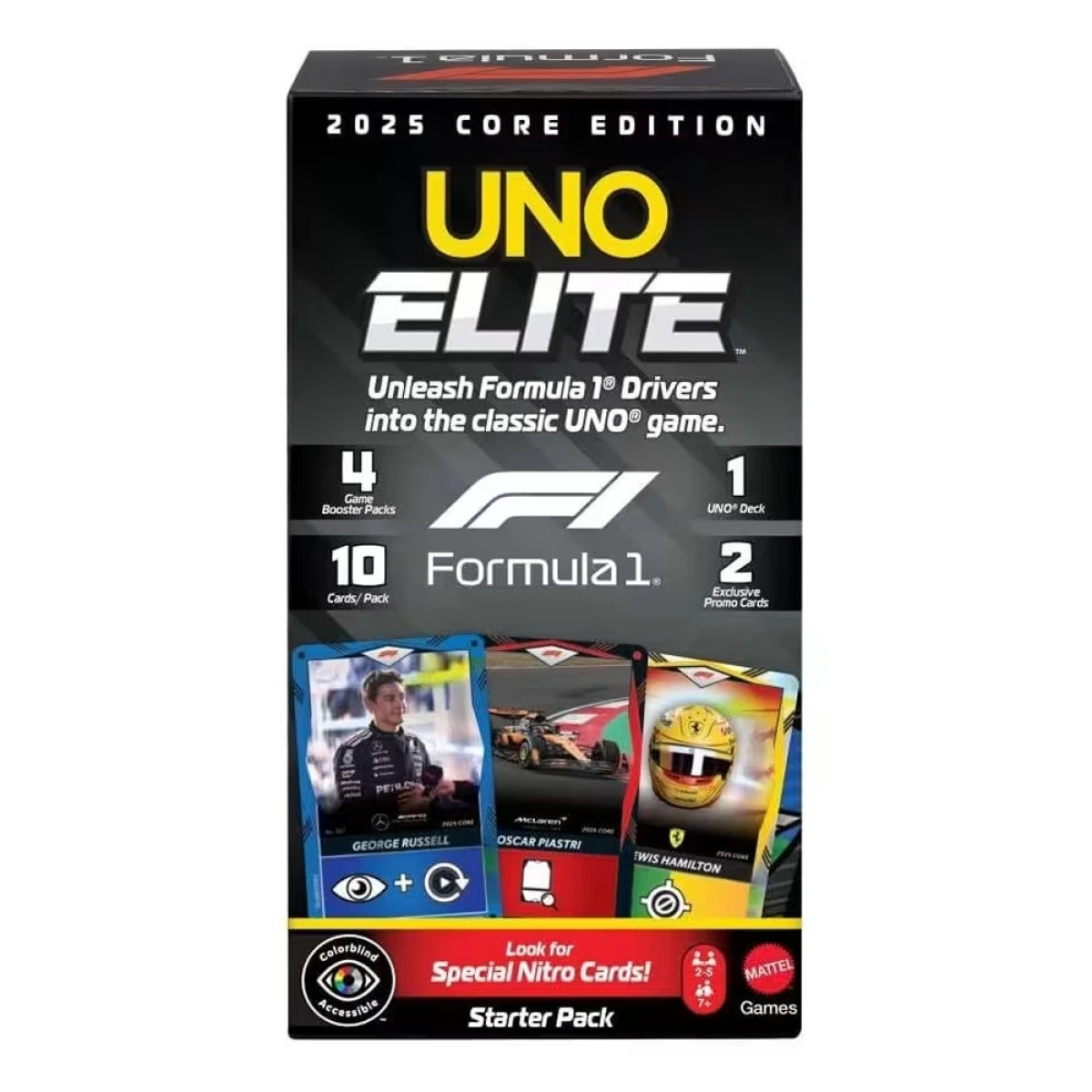 MATTEL UNO ELITE F1 JLV42