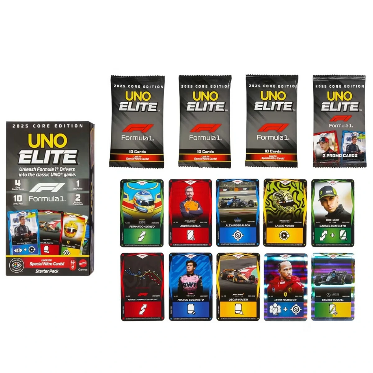 MATTEL UNO ELITE F1 JLV42