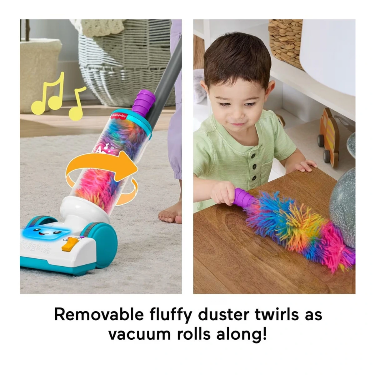 MATTEL FISHER PRICE ΕΚΠΑΙΔΕΥΤΙΚΗ ΗΛΕΚΤΡΙΚΗ ΣΚΟΥΠΑ JMM35