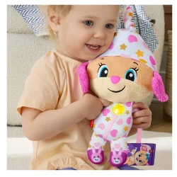 MATTEL FISHER PRICE ΕΚΠΑΙΔΕΥΤΙΚΟ ΣΚΥΛΑΚΙ ΑΓΚΑΛΙΑΣ ΡΟΖ  JMM45