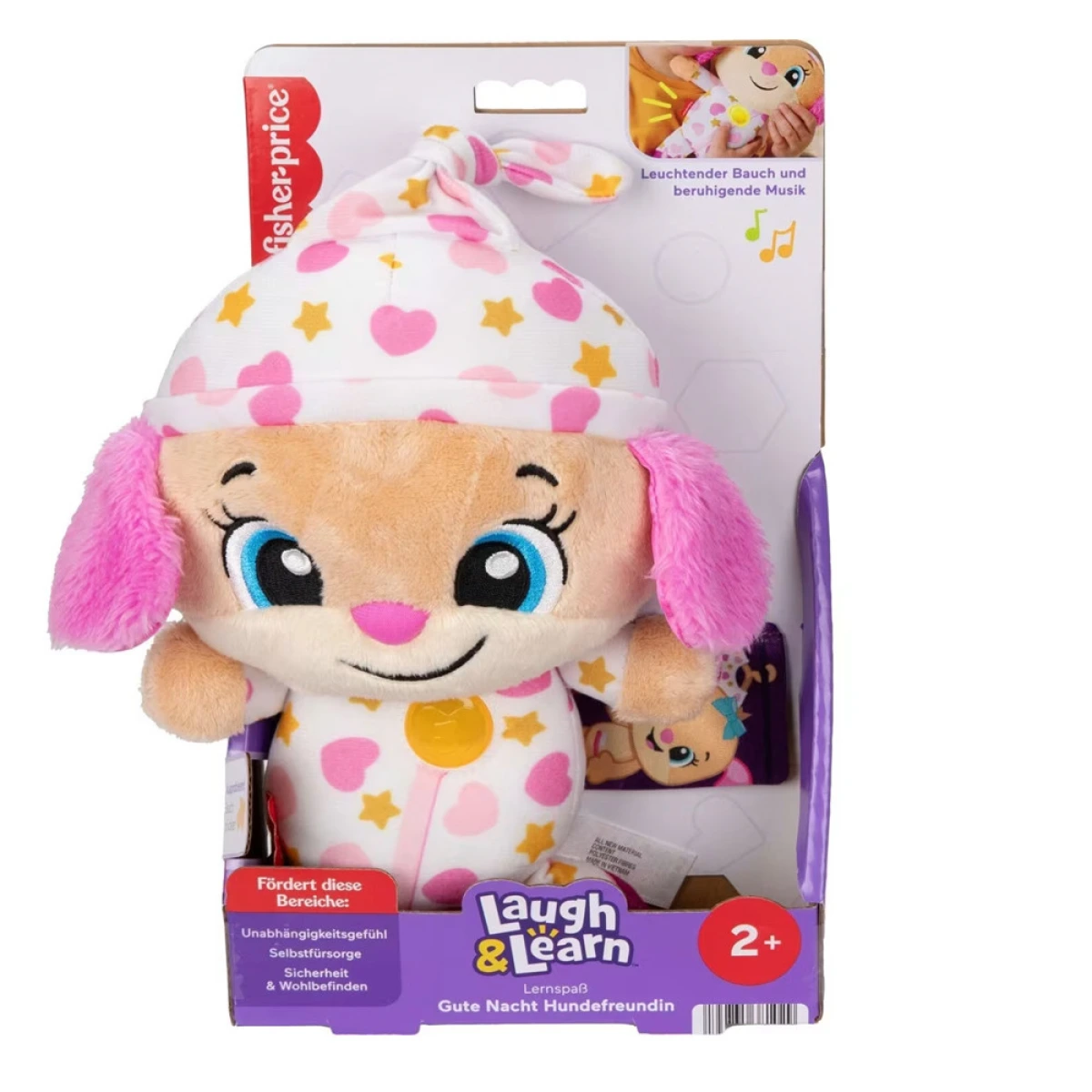 MATTEL FISHER PRICE ΕΚΠΑΙΔΕΥΤΙΚΟ ΣΚΥΛΑΚΙ ΑΓΚΑΛΙΑΣ ΡΟΖ  JMM45