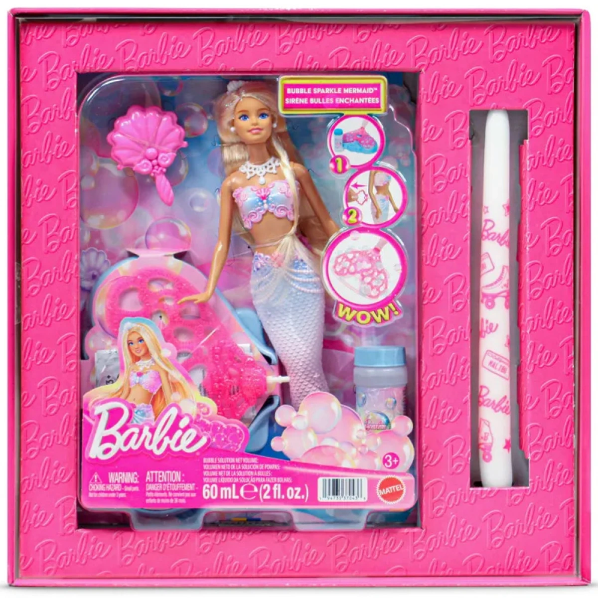 MATTEL ΛΑΜΠΑΔΑ BARBIE ΓΟΡΓΟΝΑ ΜΕ ΦΟΥΣΚΕΣ JLW56