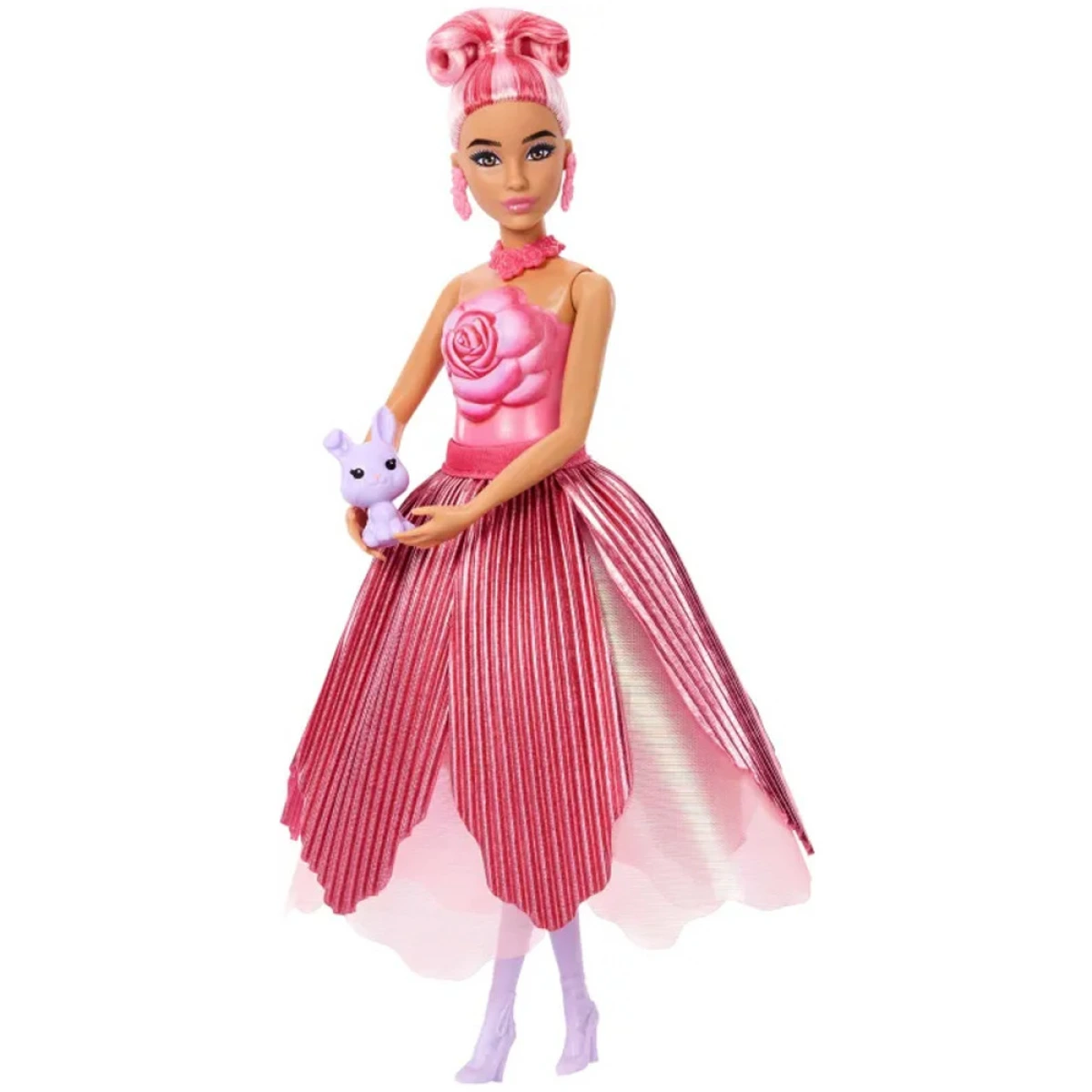 MATTEL ΛΑΜΠΑΔΑ BARBIE PETAL POP - ΚΟΚΚΙΝΟ ΤΡΙΑΝΤΑΦΥΛΛΟ JMF59