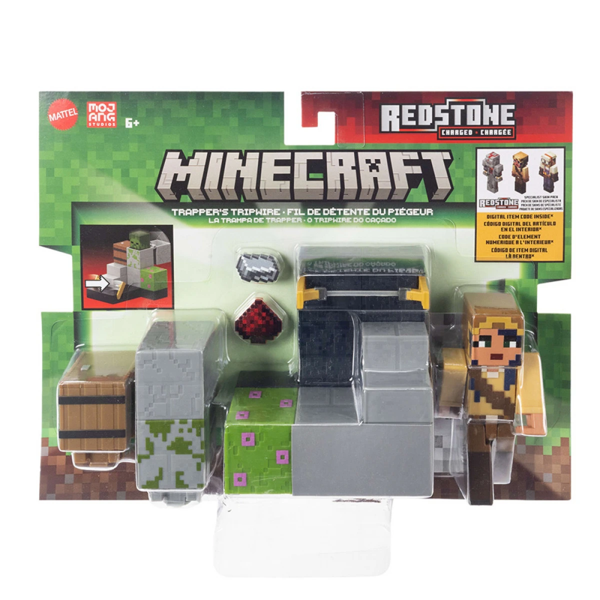 MATTEL MINECRAFT ΦΙΓΟΥΡΑ ΔΡΑΣΗΣ - TRAPPER'S TRIPWIRE GTT53/JKK09
