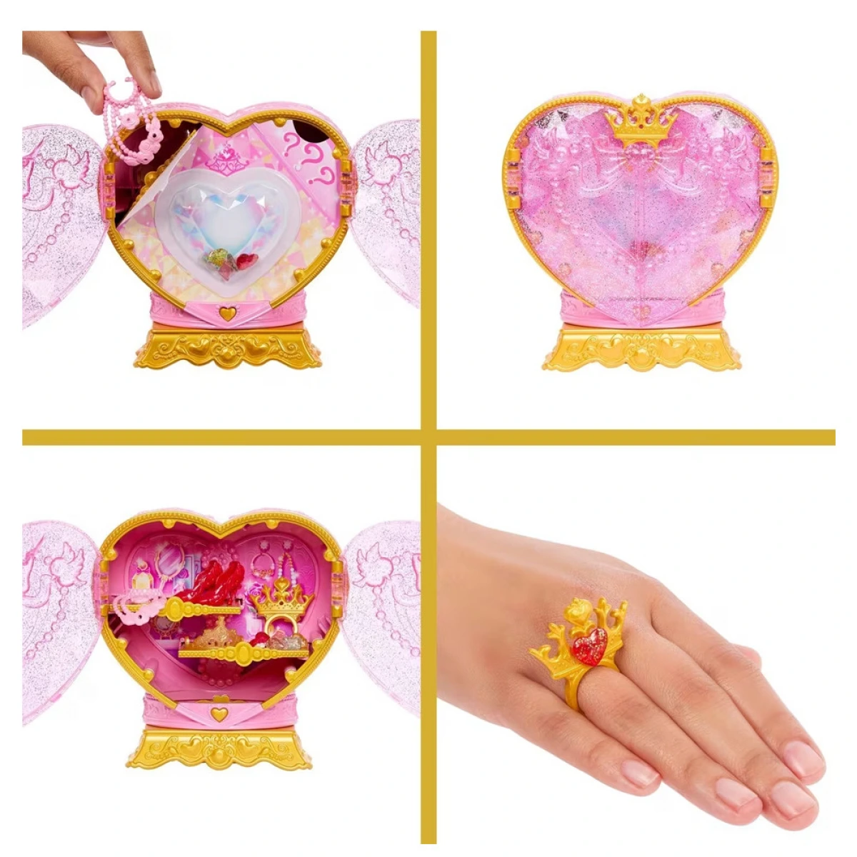 MATTEL DISNEY PRINCESS JEWEL REVEAL ΚΟΥΚΛΑ ΠΕΝΤΑΜΟΡΦΗ ΜΕ ΚΟΣΜΗΜΑΤΟΘΗΚΗ JHL51
