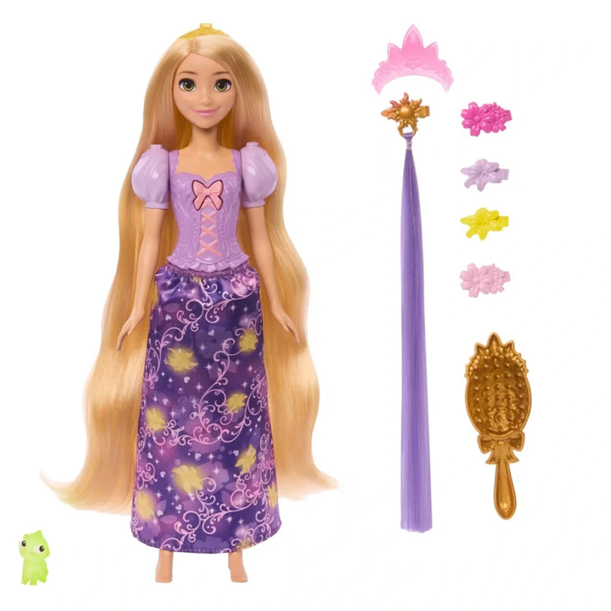 MATTEL ΡΑΠΟΥΝΖΕΛ ΜΕ ΜΑΛΛΙΑ ΠΟΥ ΛΑΜΠΟΥΝ  HJL46