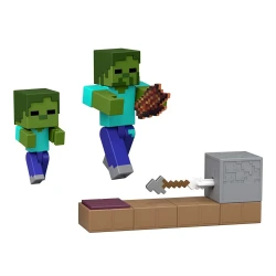 MATTEL MINECRAFT ZOMBIE ARROW TRAP ΦΙΓΟΥΡΑ ΚΑΙ ΑΞΕΣΟΥΑΡ JKK00