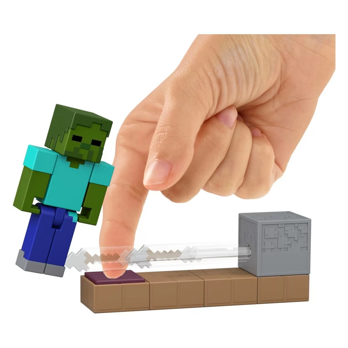 MATTEL MINECRAFT ZOMBIE ARROW TRAP ΦΙΓΟΥΡΑ ΚΑΙ ΑΞΕΣΟΥΑΡ JKK00