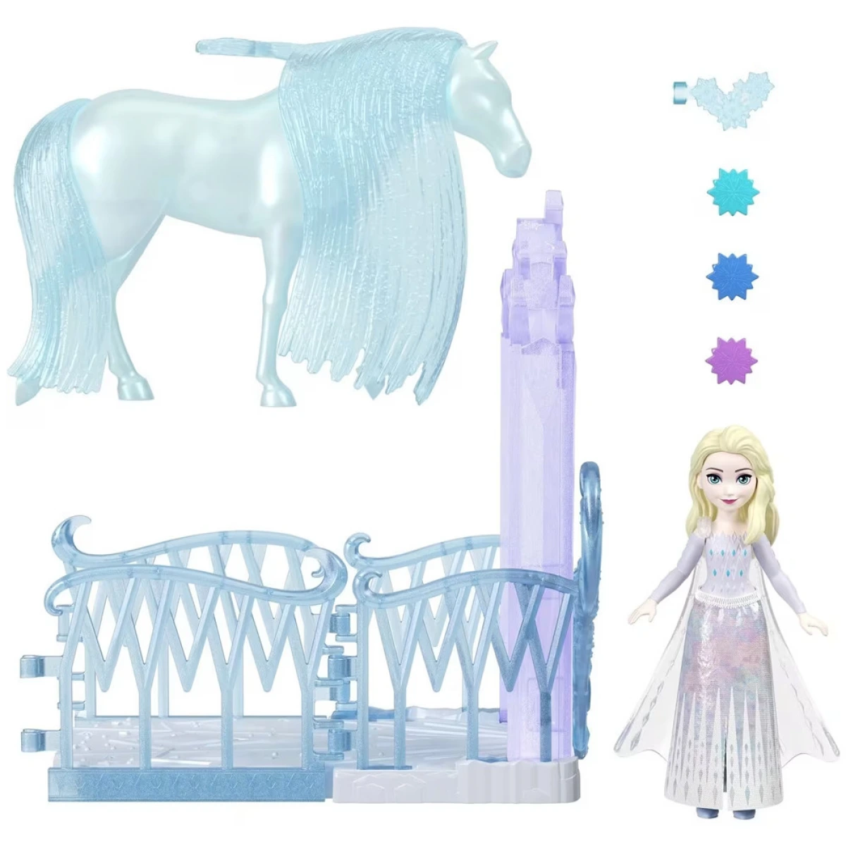 MATTEL ELSA'S ROYAL STABLE JHH06/JHH08