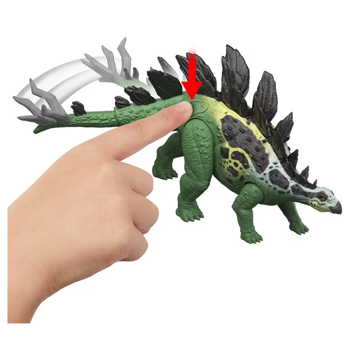 MATTEL JURASSIC WORLD GIGANTIC THRASHERS STEGOSAURUS JGB92/JKL85