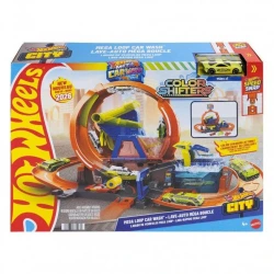 MATTEL HW MEGA ΠΛΥΝΤΗΡΙΟ ΧΡΩΜ.ΜΕ ΛΟΥΠ JHL97