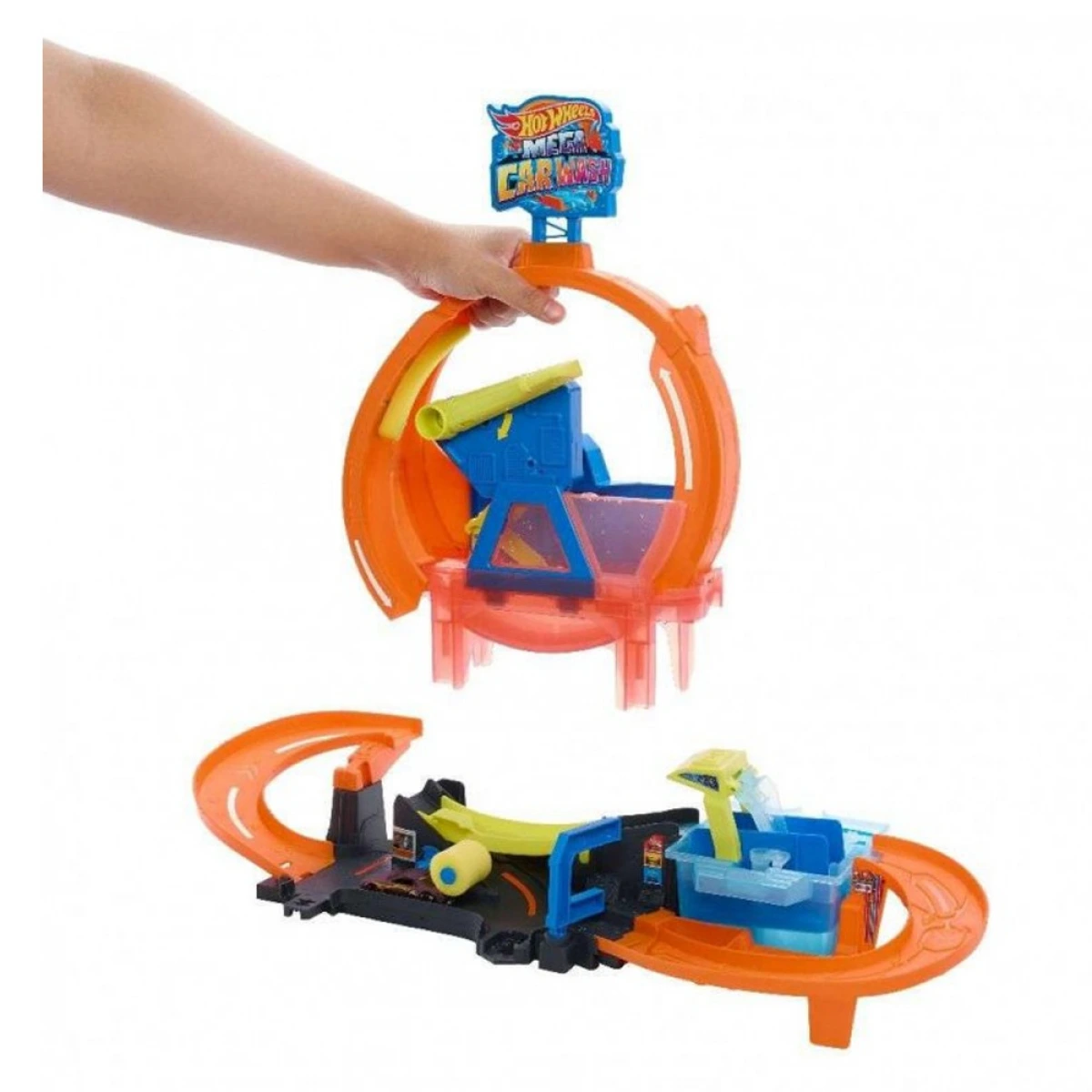 MATTEL HW MEGA ΠΛΥΝΤΗΡΙΟ ΧΡΩΜ.ΜΕ ΛΟΥΠ JHL97
