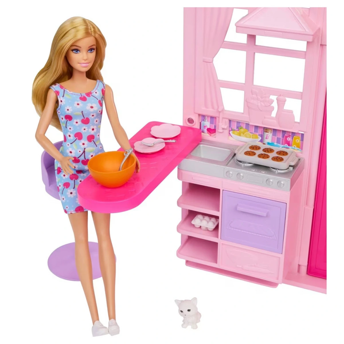 MATTEL BARBIE ΕΞΟΧΙΚΟ ΣΠΙΤΙ JMD27
