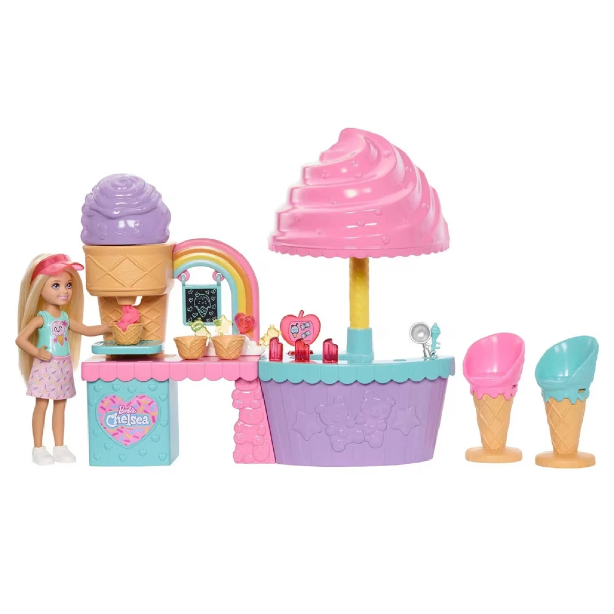 MATTEL CHELSEA ΕΡΓΑΣΤΗΡΙΟ ΠΑΓΩΤΟΥ JMJ42