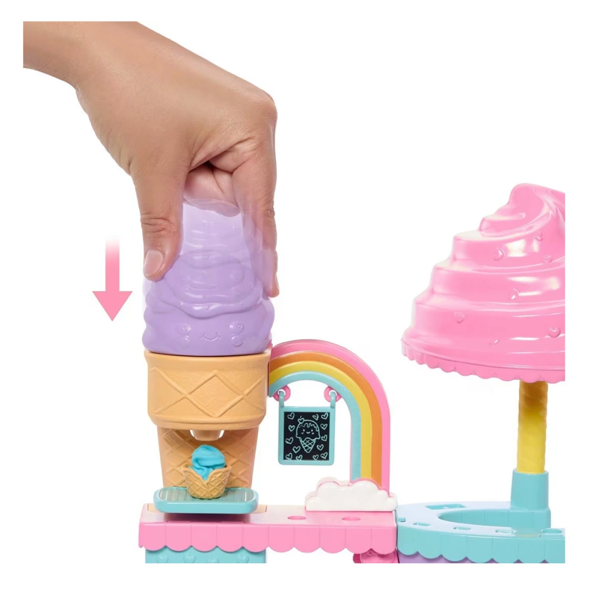 MATTEL CHELSEA ΕΡΓΑΣΤΗΡΙΟ ΠΑΓΩΤΟΥ JMJ42