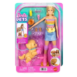 MATTEL BARBIE ROLLER SKATES ΜΕ ΣΚΥΛΑΚΙ JMJ44