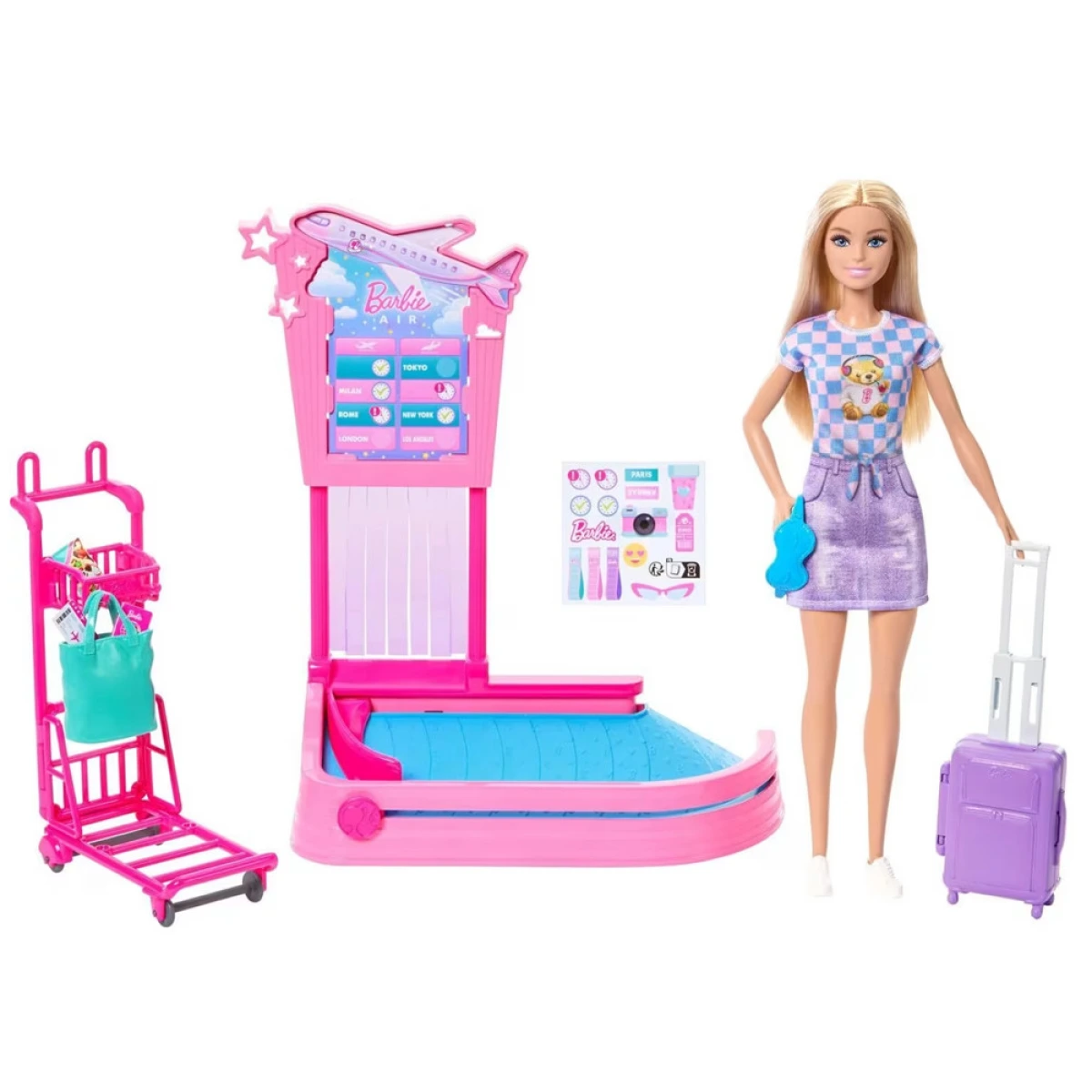 MATTEL BARBIE ΣΤΟ ΑΕΡΟΔΡΟΜΙΟ JMJ49