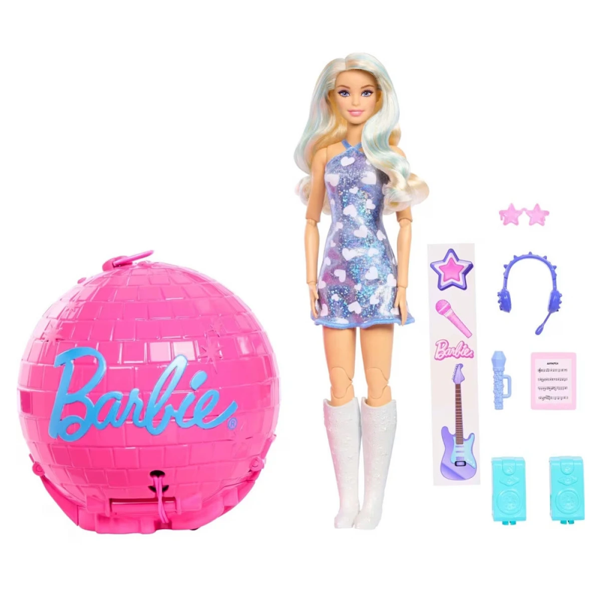 MATTEL BARBIE ΜΠΑΛΑ ΕΚΠΛΗΞΗ-ΠΟΠ ΣΤΑΡ JMK19