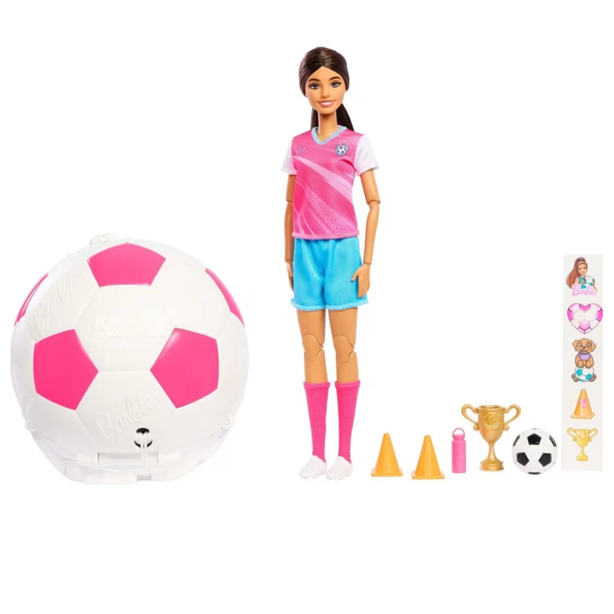 MATTEL BARBIE ΜΠΑΛΑ ΕΚΠΛΗΞΗ-ΠΟΔΟΣΦΑΙΡΙΣΤΡΙΑ JMK20